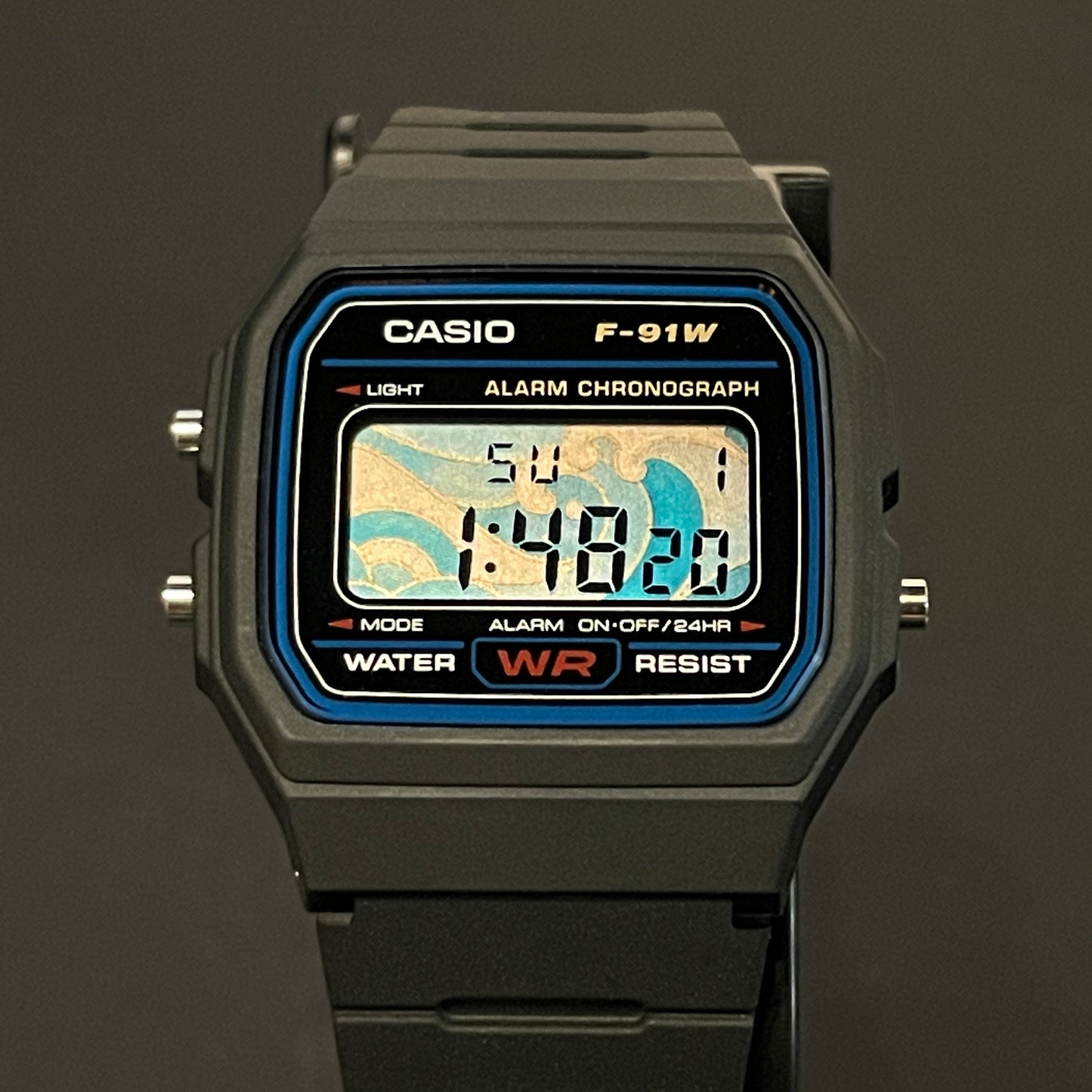 Ocean Wave - Custom Casio F-91W