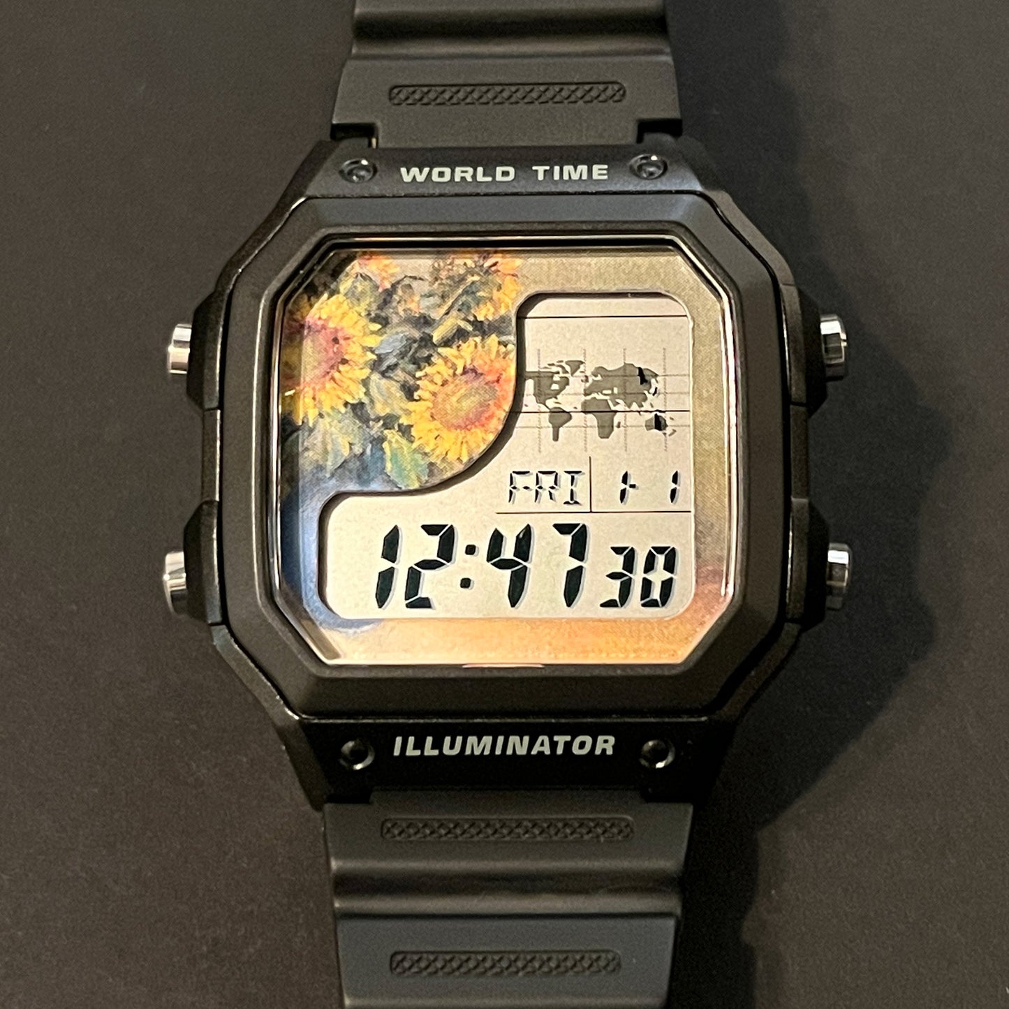 Casio AE1200 Sunflower Dial