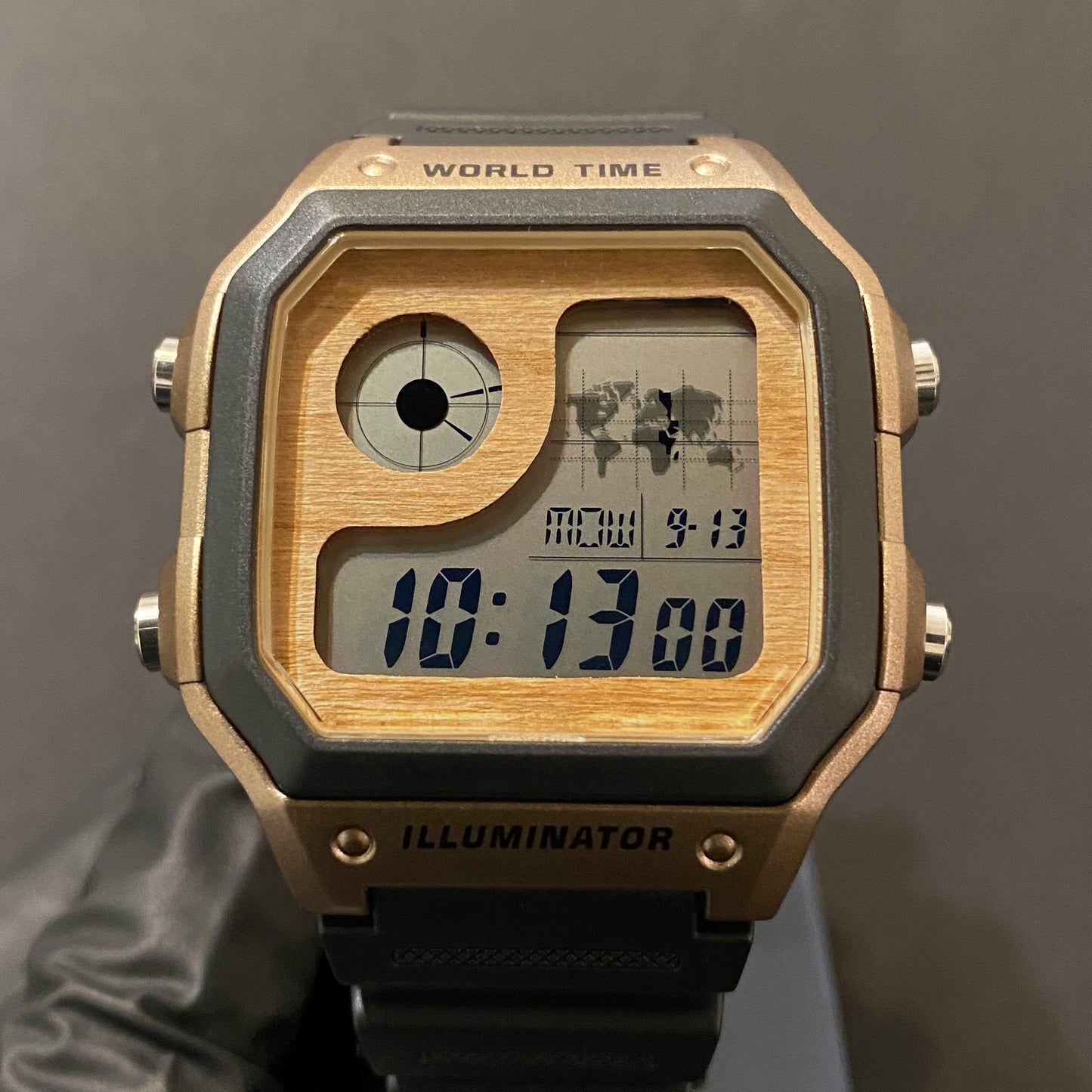 Custom Cherry Wood Casio AE1200