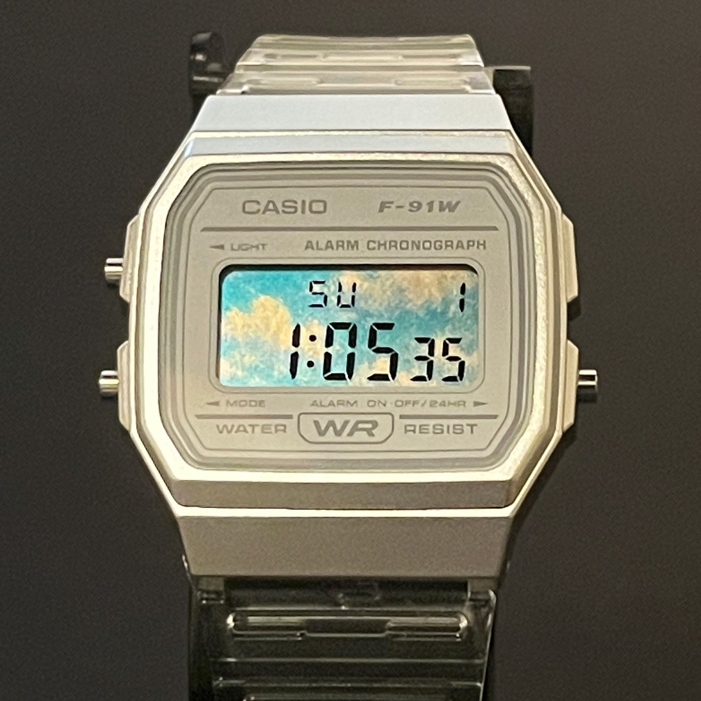 Blue Sky | Custom Casio F-91W