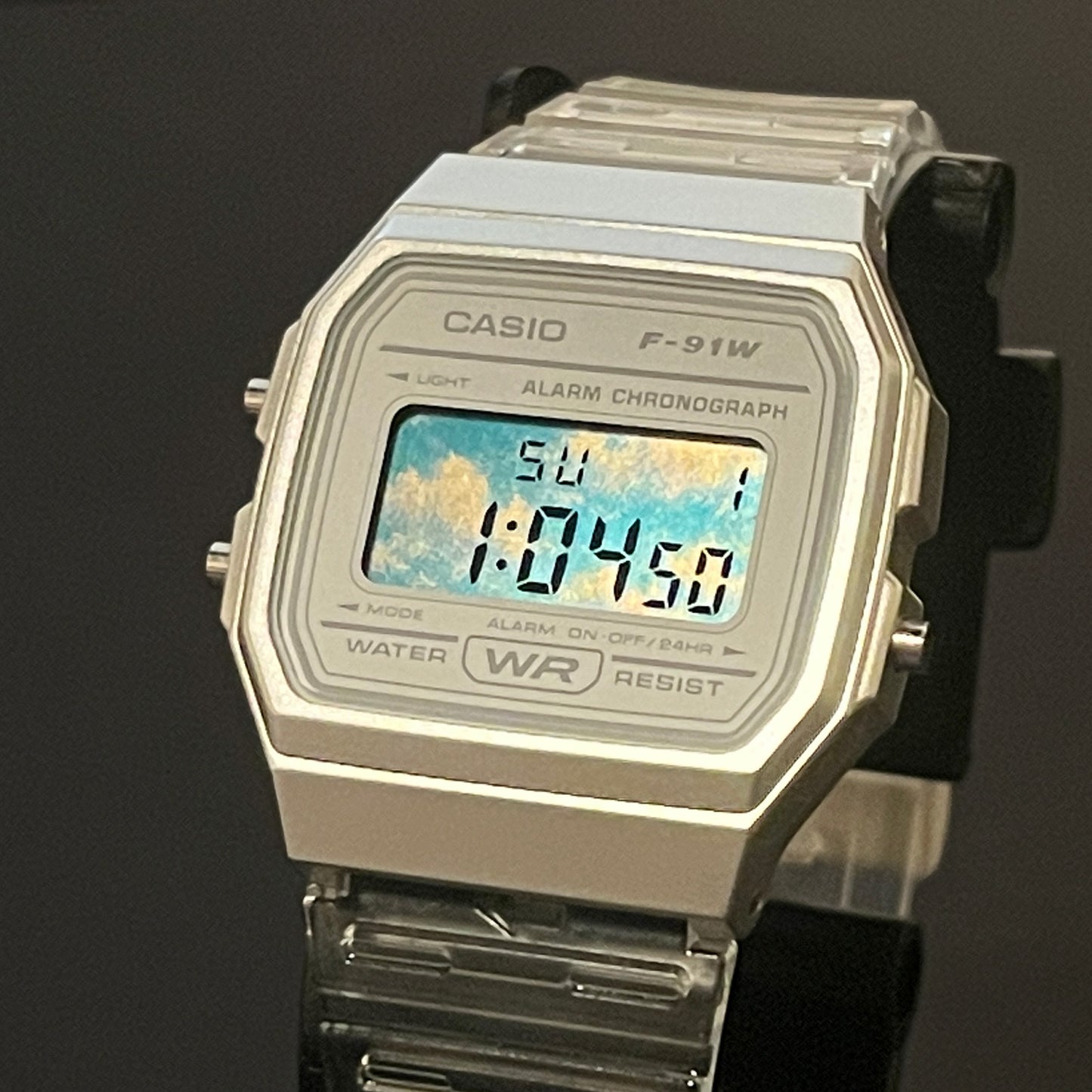 Blue Sky | Custom Casio F-91W