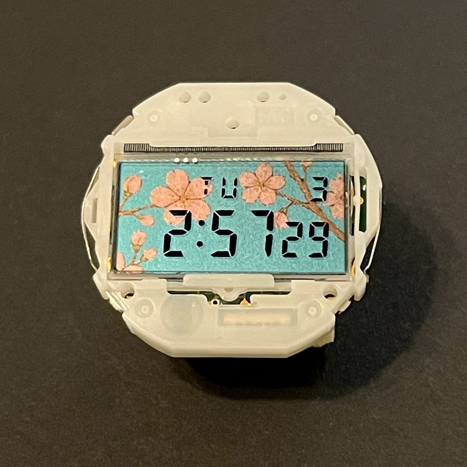 Cherry Blossom Casio F91W | Custom Sakura Edition