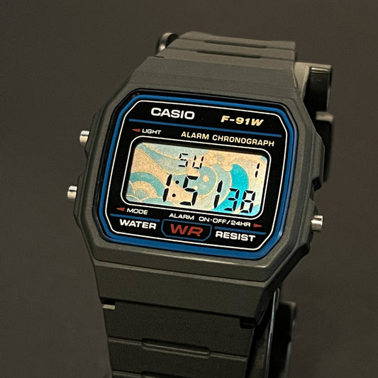 Ocean Wave - Custom Casio F-91W